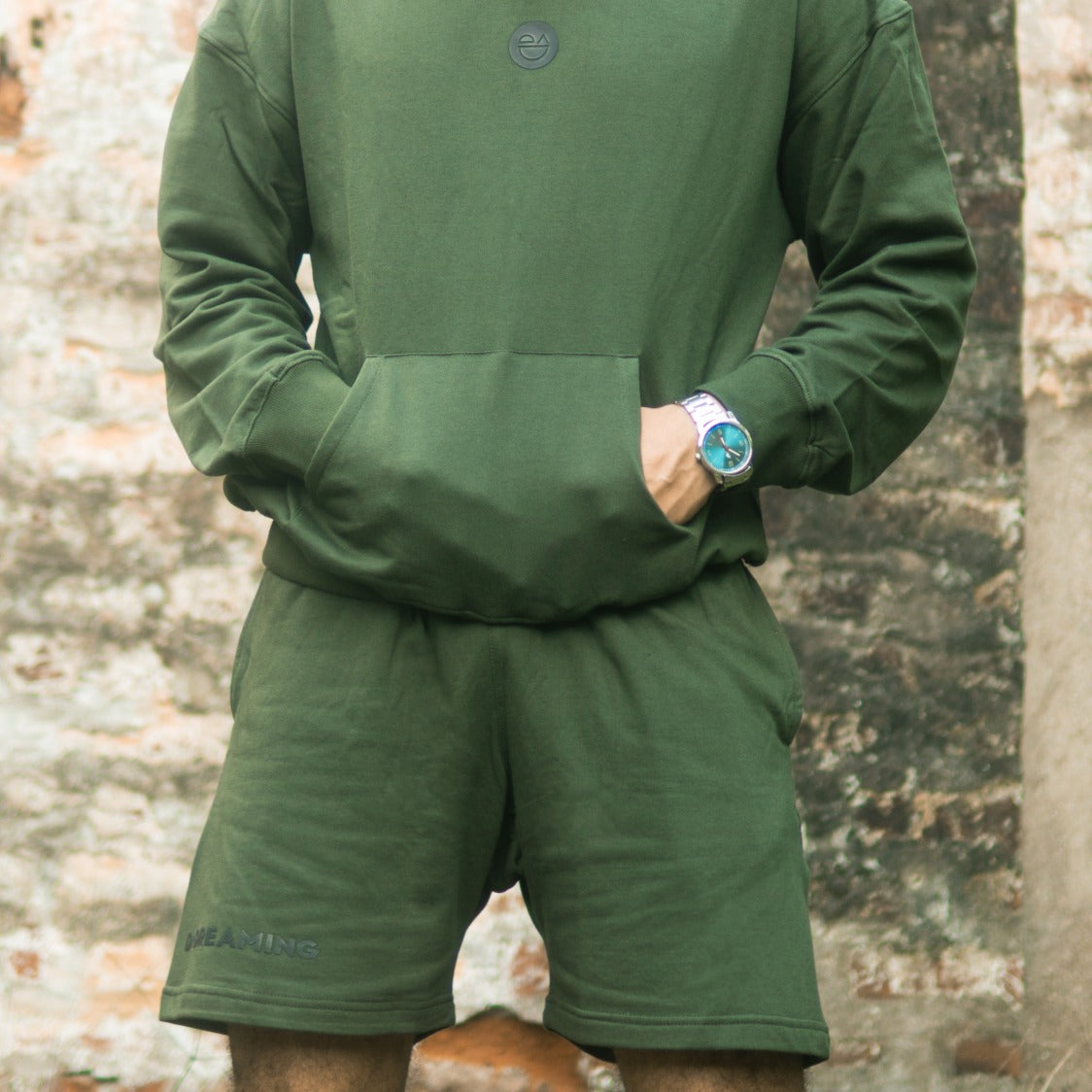 D^DREAMING GREEN HOODIE