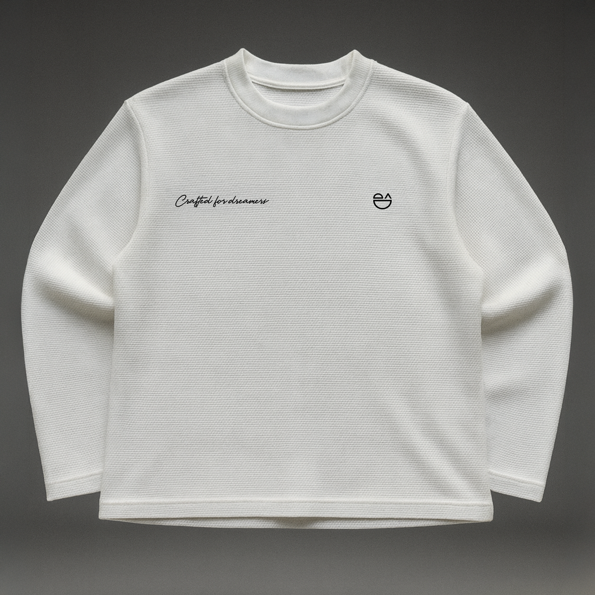 DREAMERS CLUB WAFFLE SWEATSHIRT