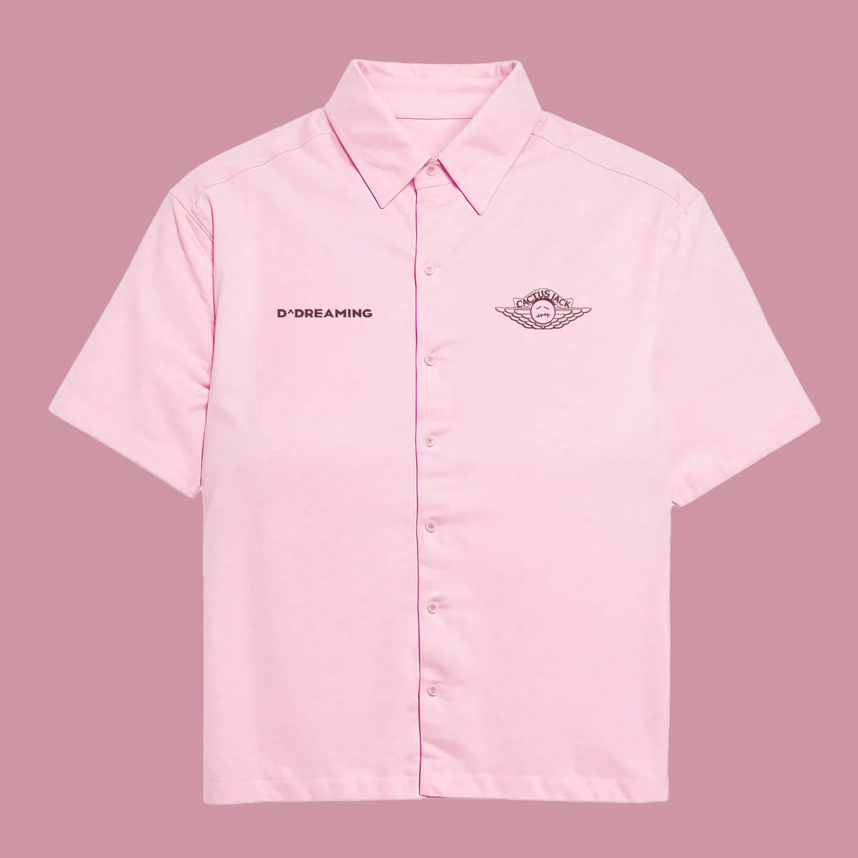 Travis Scott Pink Shirt