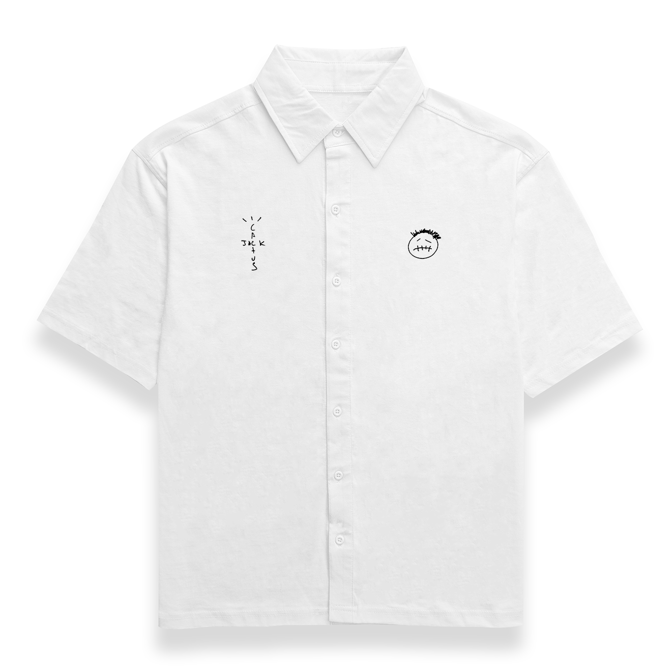 Look mom I can fly x Travis Scott White Shirt