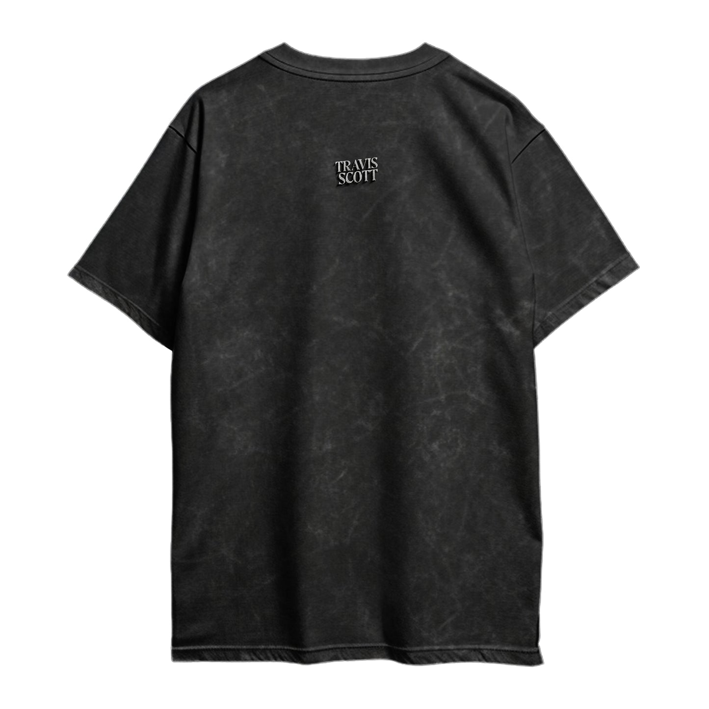 Travis Acid Black Oversized T-Shirt