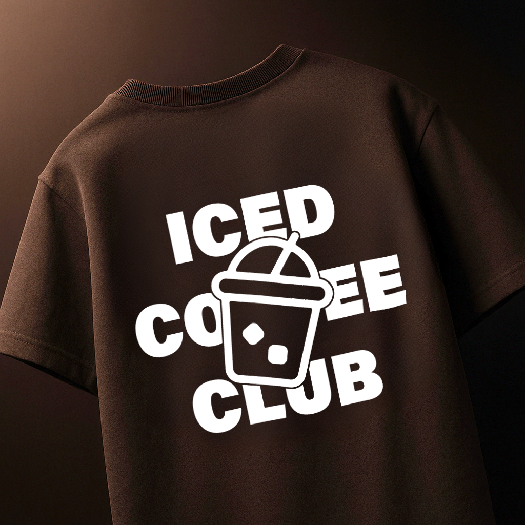 Iced Coffe Club - Oversized T-Shirt