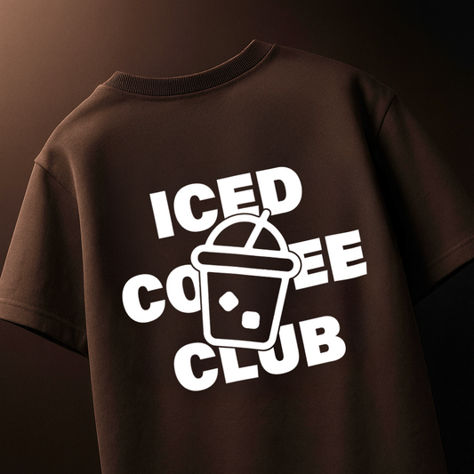 Iced Coffe Club - Oversized T-Shirt