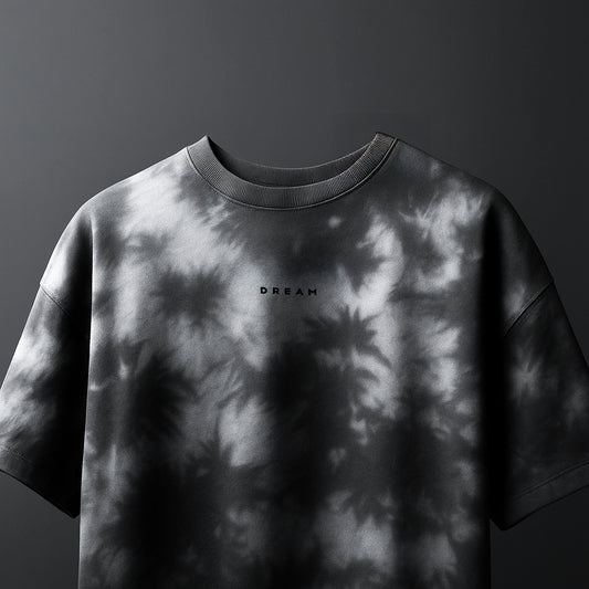 Dream Tie Dye - White Black