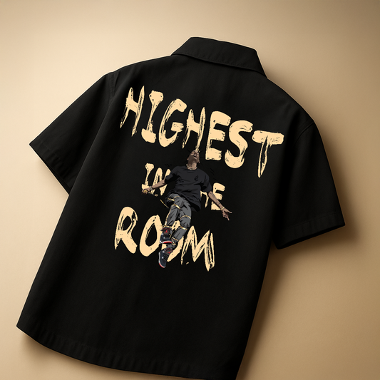 Highest in the room x Travis Scott Black Shirt
