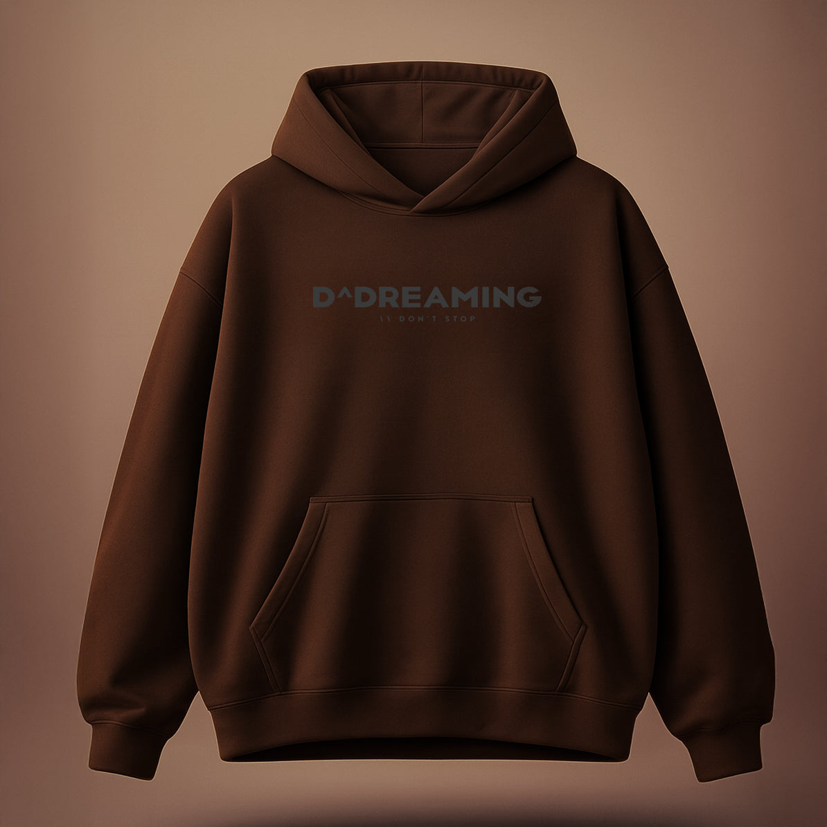 D^DREAMING BROWN HOODIE