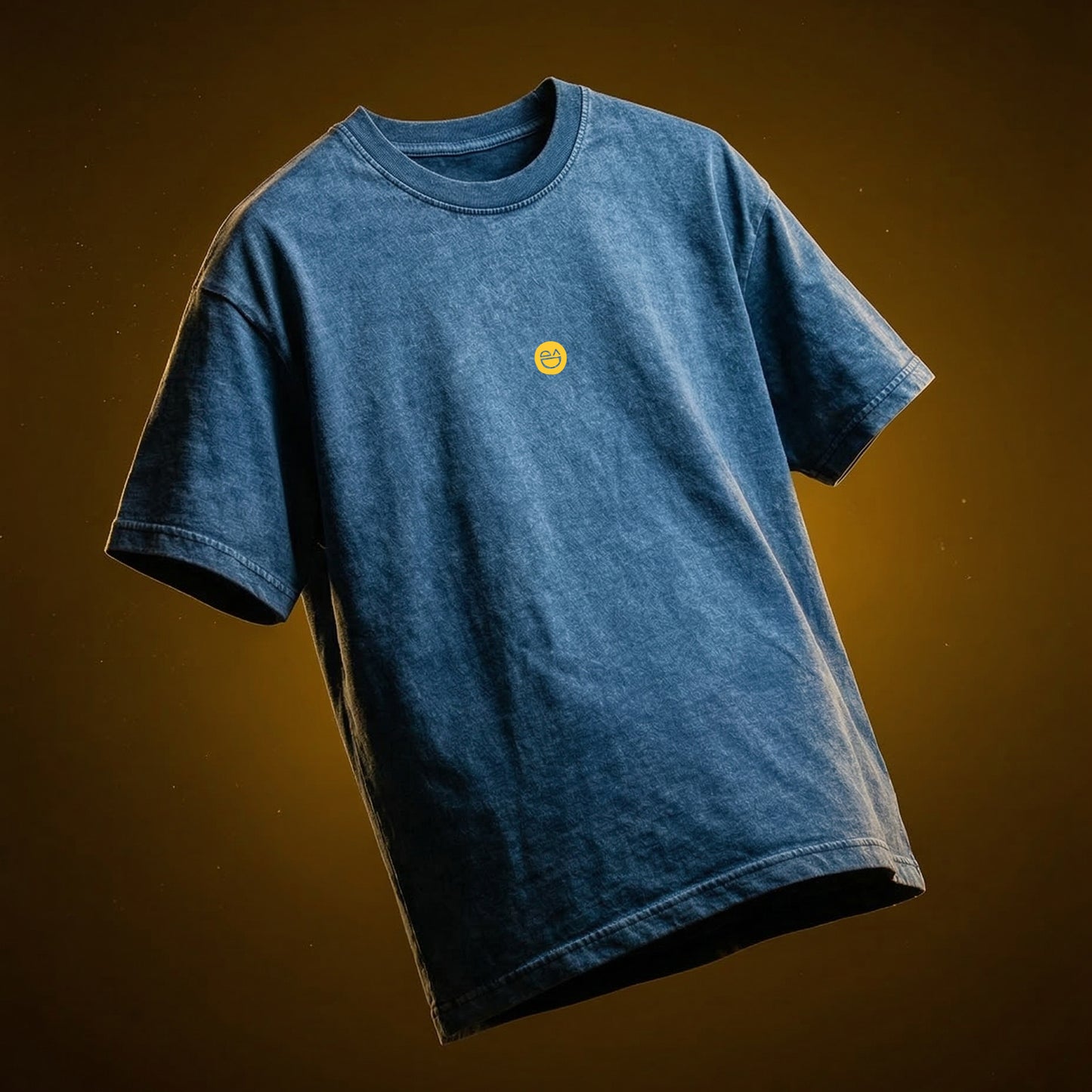 Encourage Growth Denim Wash - Oversized T-Shirt