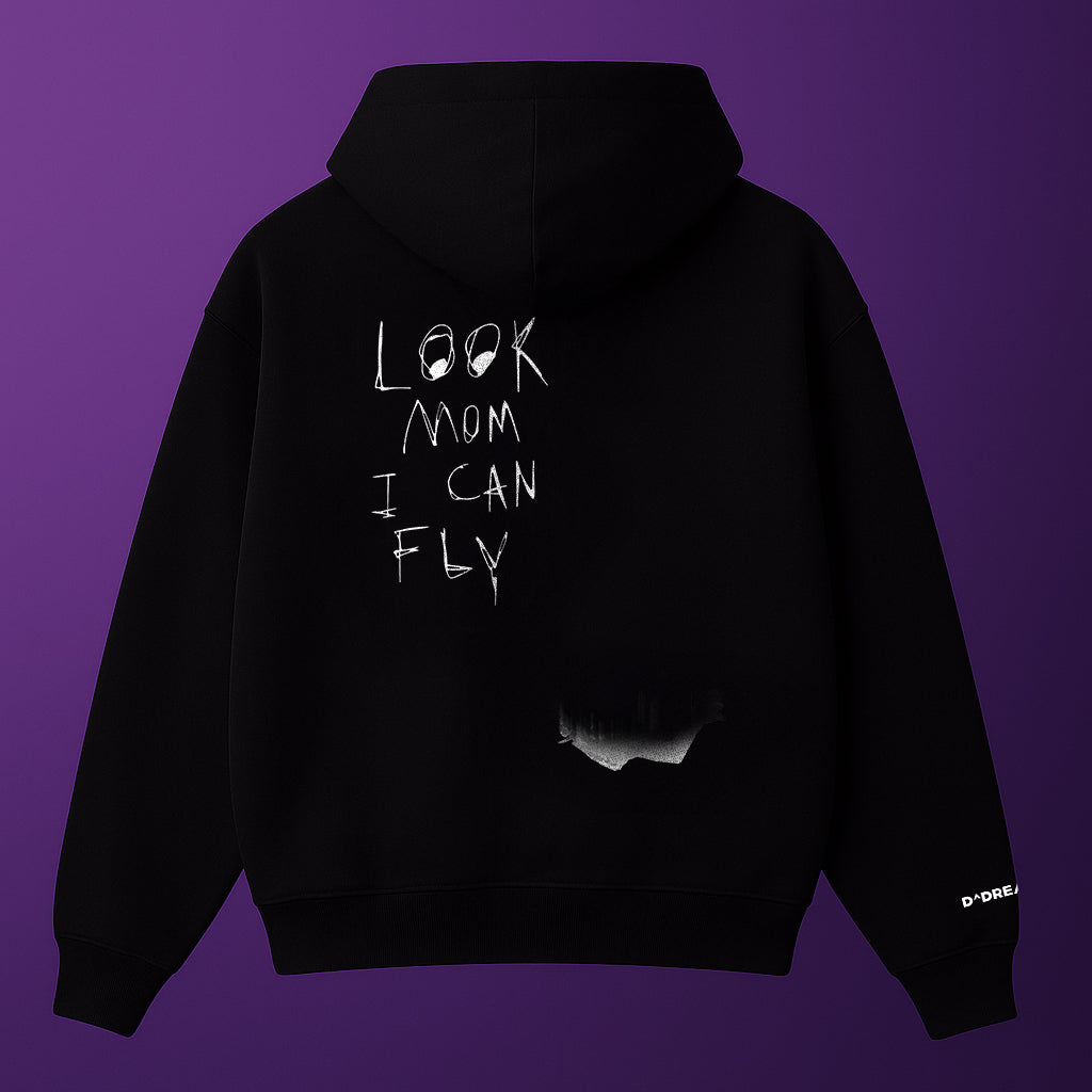 Look mom I can fly - Zipper Hoodie