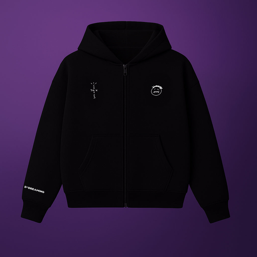 Look mom I can fly - Zipper Hoodie