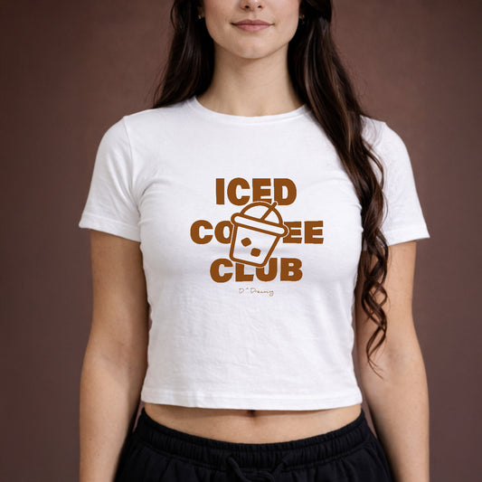 Iced Coffee Club - Baby Tee