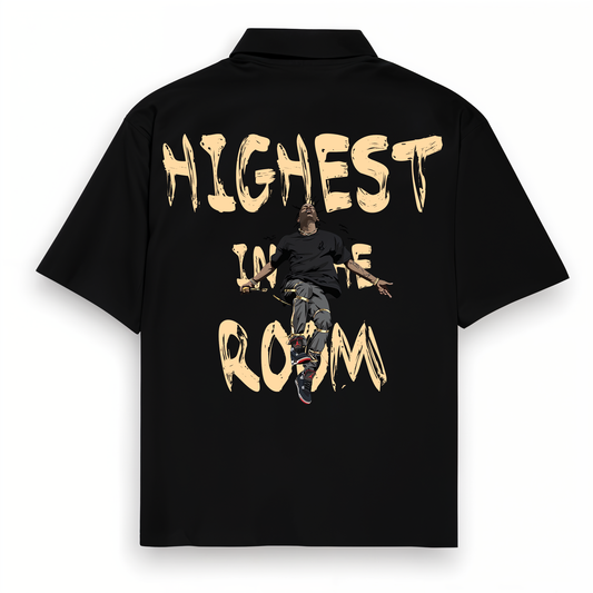 Highest in the room x Travis Scott Black Shirt